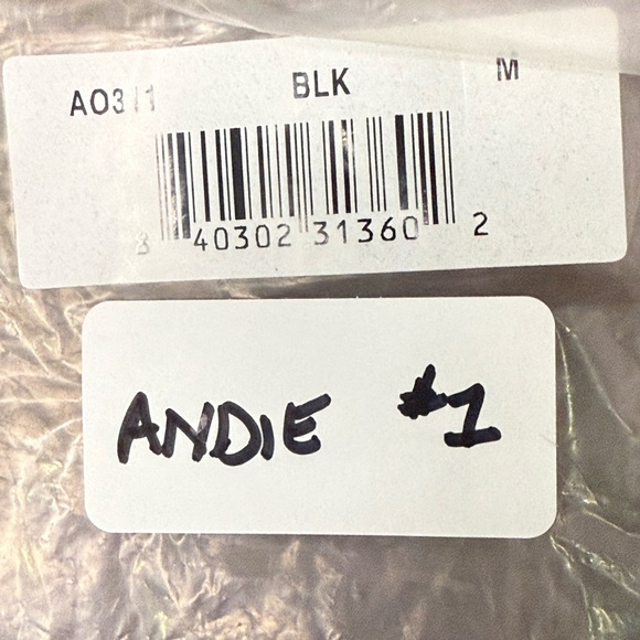 Andie Swim The Nantucket One Shoulder One‎ Piece Swim Suit in Black Medium NWT - Picture 10 of 10